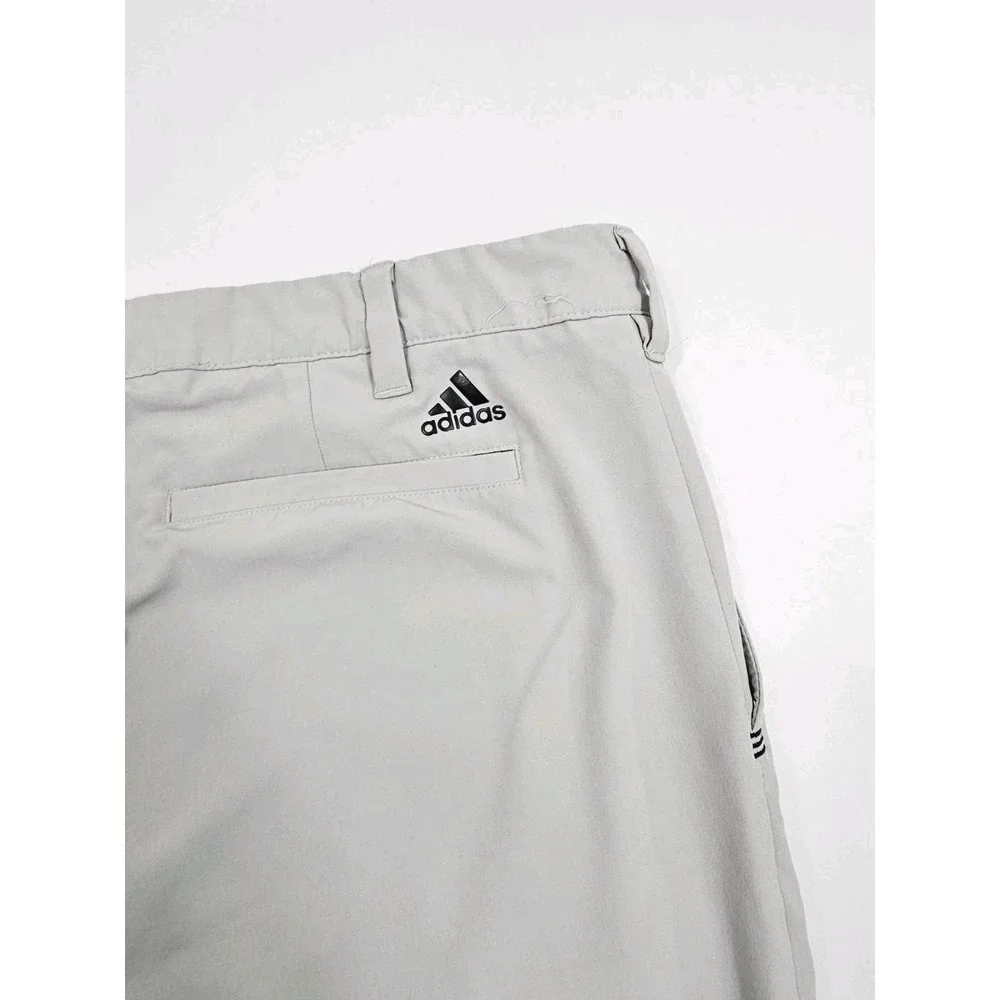 Men's Adidas 365 Ultimate Chino Golf Shorts Size 40 Gray Performance Sport